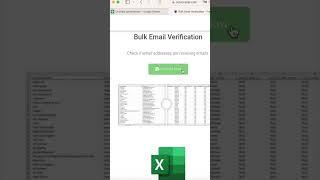 Bulk Email Validation #emailmarketing #cleanemail