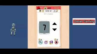 brain Test Level 167 Solution walkthrough