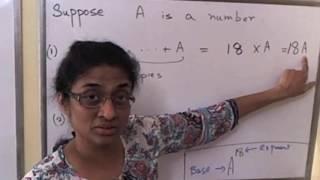 Introduction to exponential notation