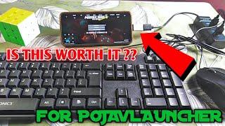 Is it worth it to buy a keyboard and mouse for pojavlauncher ??! 