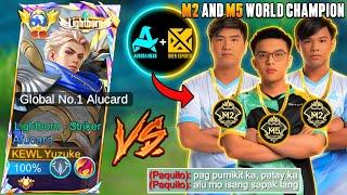 Yuzuke Vs Flaptzy, Demonkite and Domeng | Top Global Alucard Vs M2 & M5 World Champion!  | Who Win?