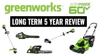 Greenworks Outdoor Tools Long Term Review - How Are They 5 Years Later??