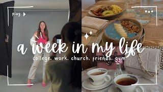 VLOG | a week in my life: college, work, church, friends, labor day