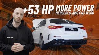 Mercedes Benz C43 AMG 408HP (W206) Test & Review | 100-200 | Dyno | Chiptuning | RaceChip