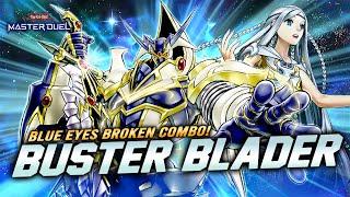 ANTI META DECK NEW Buster Blader ft Blue Eyes - Dragon Slayer Meets Dragon King! [Master Duel]