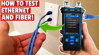 TESTING ETHERNET CABLES IN 2024 - HOW TO | NOFAYA NF-8508 WIRE TESTER