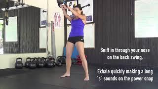 Intro To The Kettlebell Swing by Lauren Brooks