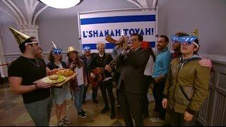 Stephen Celebrates Rosh Hashanah With His Staff