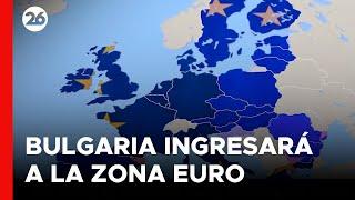 Bulgaria reúne criterios para adoptar el euro en 2026