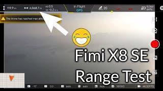 False ads?! Xiaomi Fimi X8 SE Range Test #SamiLuo