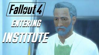 Fallout 4 - Entering the Institute and Meeting Father | Enderbot Cyborg