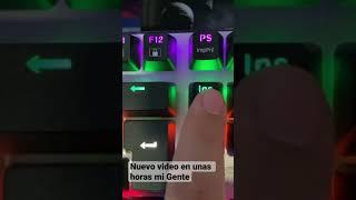 Teclado mecánico con luces RGB marca J&R