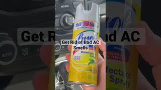 Car AC Smells! (Get rid of AC smell in Car). #carairconrepair #carhack #car