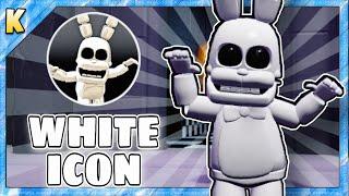 How To Get “WHITE ICON” BADGE + WHITE RABBIT MORPH/SKIN in FNAF NEW SKIN ROLEPLAY! | Roblox