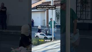 GUY TRIES TO START A FIGHT BUT INSTEAD I DID THIS ️  #love #god #cybertruck #tesla #mexico #peace
