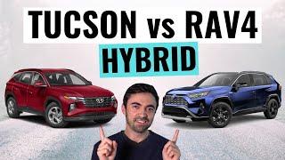 2022 Hyundai Tucson Hybrid VS. Toyota RAV4 Hybrid | Which Hybrid SUV Is Best?