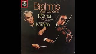 Gidon Kremer - Brahms Concerto (1st mov't) w/Karajan - Berlin Philharmonic (1976 EMI recording)