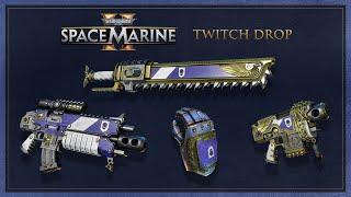 WARHAMMER 40.000 SPACE MARINE 2 TWITCH DROPS REGALOS GRATIS!!