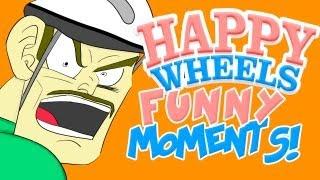 HAPPY WHEELS - FUNNY MOMENTS MONTAGE #2