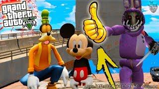 ГТА 5 МОДЫ! АНИМАТРОНИКИ FNAF ИСПЫТЫВАЮТ АВТО УЛЬТРА МЕГА РАМПУ! ОБЗОР МОДОВ GTA V! GTA 5 MODS #258