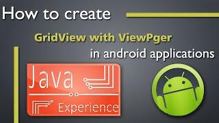 How to create GridView with ViewPager and indicator in android