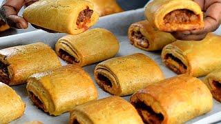 NIGERIAN SAUSAGE ROLL - VERY EASY RECIPE | SISI JEMIMAH