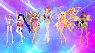 [MMD x Winx Club] Enchantix Transformation Full [8 Season]