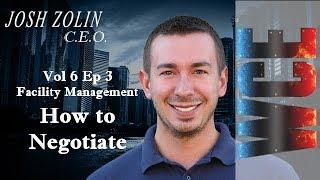 Facility Management 101 - How to Negotiate with a Vendor