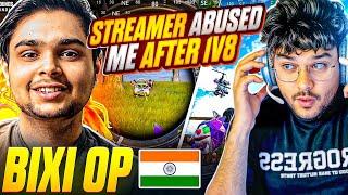 5 Angry Streamers VS Bixi OpGOD LIKE VS BIXIOP  in Conqueror Rank | thor gaming raction |
