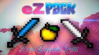 MINECRAFT PVP DEFAULT EDIT TEXTURE PACK | eZPACK | [1.7 - 1.8.x]