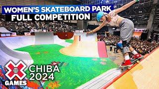 Women’s Skateboard Park: FULL COMPETITION | X Games Chiba 2024