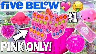 PINK ONLY FIDGET SHOPPING CHALLENGE! *MUST SEE* NO BUDGET 