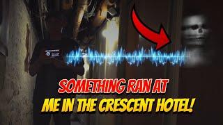 We Tried An EVP Session At The Most Haunted Hotel and Something RAN AT ME!