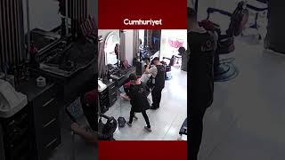 Fön makinesi bomba gibi patladı; o anlar kamerada