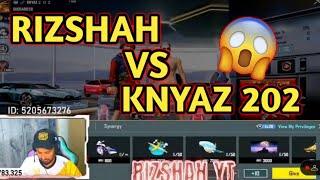 KNYAZ 202  VS RIZSHAH  | QAYSI BIRI KUCHLI | RIZSHAH KNYAZGA NMA TASHADI  | BLACK PUBGM