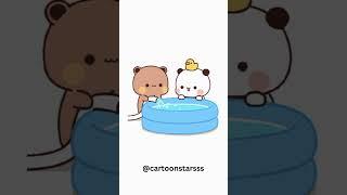 Dudu Taking Care of Sick Bubu  | Bubu Dudu Cuties #shorts #BubuDudu #caring #couple #husbandwife