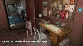 The Atom Cats Crib Player Home and Power Armor Garage  #15