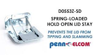 Penn Elcom D0553Z-SD | Spring-Loaded Hold Open Lid Stay