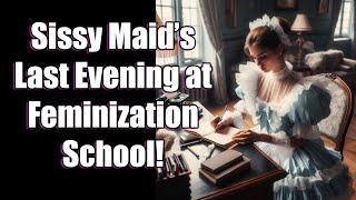 Sissy Maid's Last Night Before Feminization Exam at Sissy School! | ASMR FLR CD TG M2F