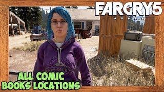 Far Cry 5 All Comic Books Locations (Far Cry 5 Collectibles)