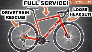 Specialized Diverge Rebuild! Gravel Bike Service!