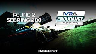 IVRA Endurance Series | Round 2 | Sebring 200