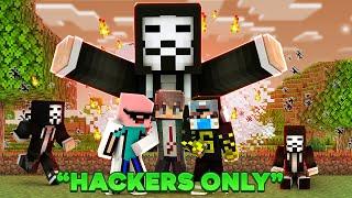 How I Snuck Into A "HACKERS ONLY" Minecraft Server...