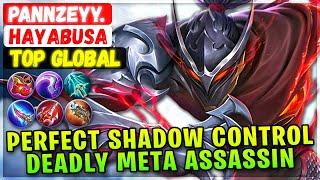 Perfect Shadow Control, Deadly Meta Assassin [ Top Global Hayabusa ] Pannzeyy. - Mobile Legends