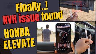 Reason for NVH issue in Honda Elevate | NVH issue | Honda Elevate