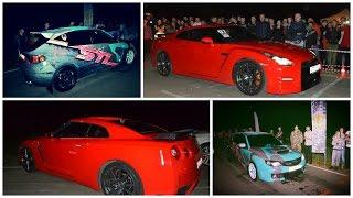 Subaru Impreza STI  330hp vs  Nissan GTR 530hp#