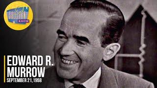 Edward R. Murrow Discusses New TV Format "Small World" on The Ed Sullivan Show