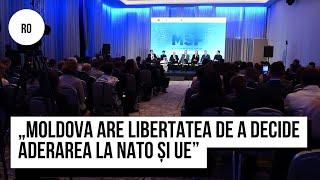 „Moldova are libertatea de a decide aderarea la NATO și UE”