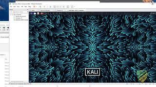 Create a Kali virtual machine using pre configured VM file