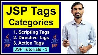 #13 JSP Tags | Scripting | Directive | Action | Servlet & JSP Tutorials